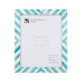 Poster Picture Frame Chevron Bone Inlay in 3 Sizes, Green