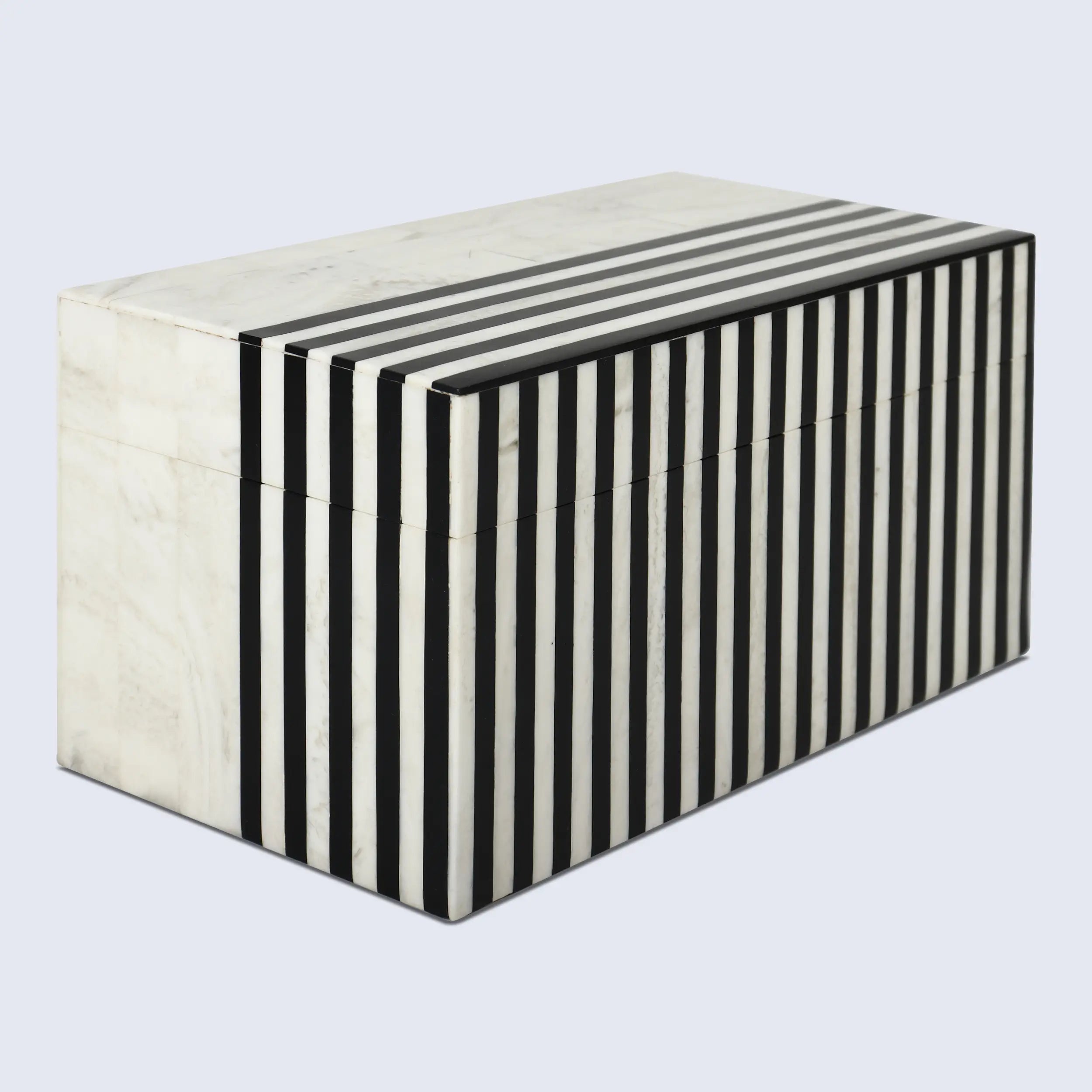 Mono Lead Resin Inlay Decorative Storage Box in 7 Sizes