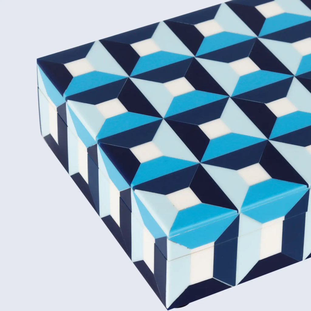 Patisserie Modern Resin Inlay Decorative Storage Box - 7 Sizes