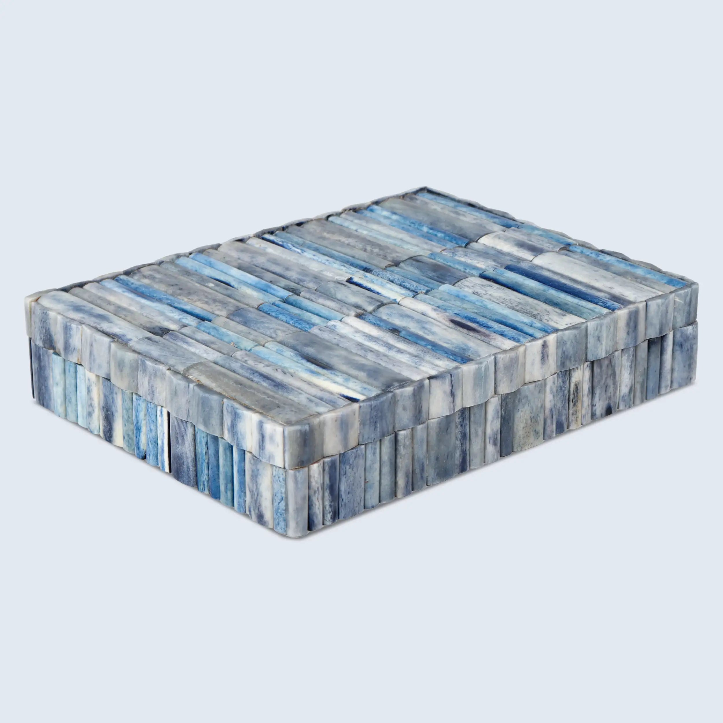 Ivory Ocean Bone Inlay Decorative Storage Box in 7 Sizes
