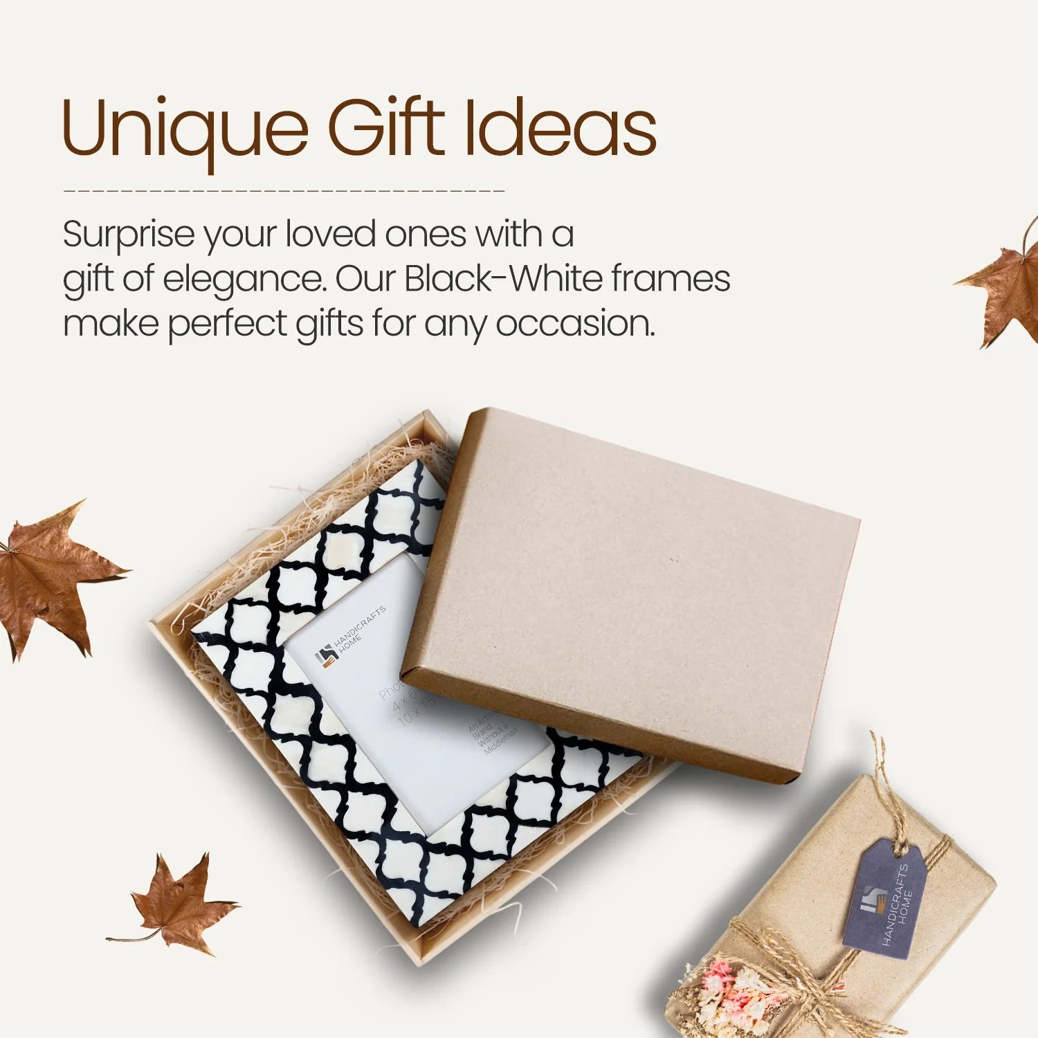 Picture Frames Moroccan Pattern Bone & Resin Inlay Collection in 5 Color Options | 1.5" Border Width