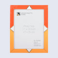 Picture Frames Menton Orange Pattern Resin Inlay Collection, Make to Order - 11x14