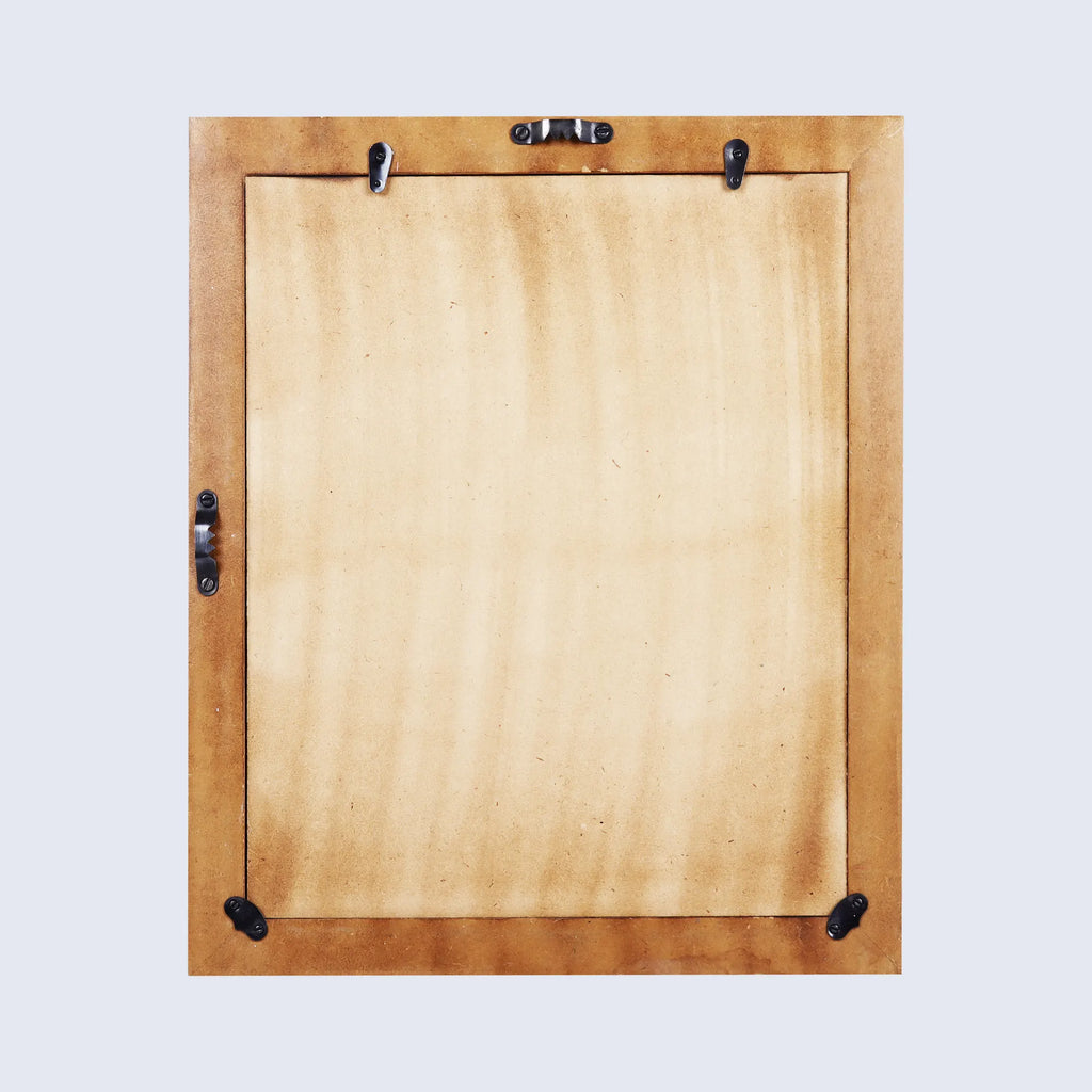 Poster Picture Frame Classic Bone Inlay in 2 Sizes, White