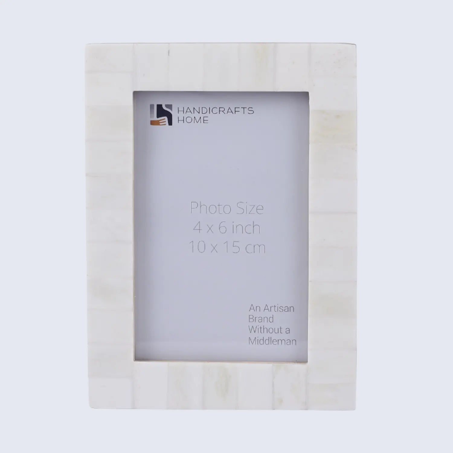 Picture Frames Classic Collection Bone Inlay in 4x6 | Border Width 1" | 4 Colors