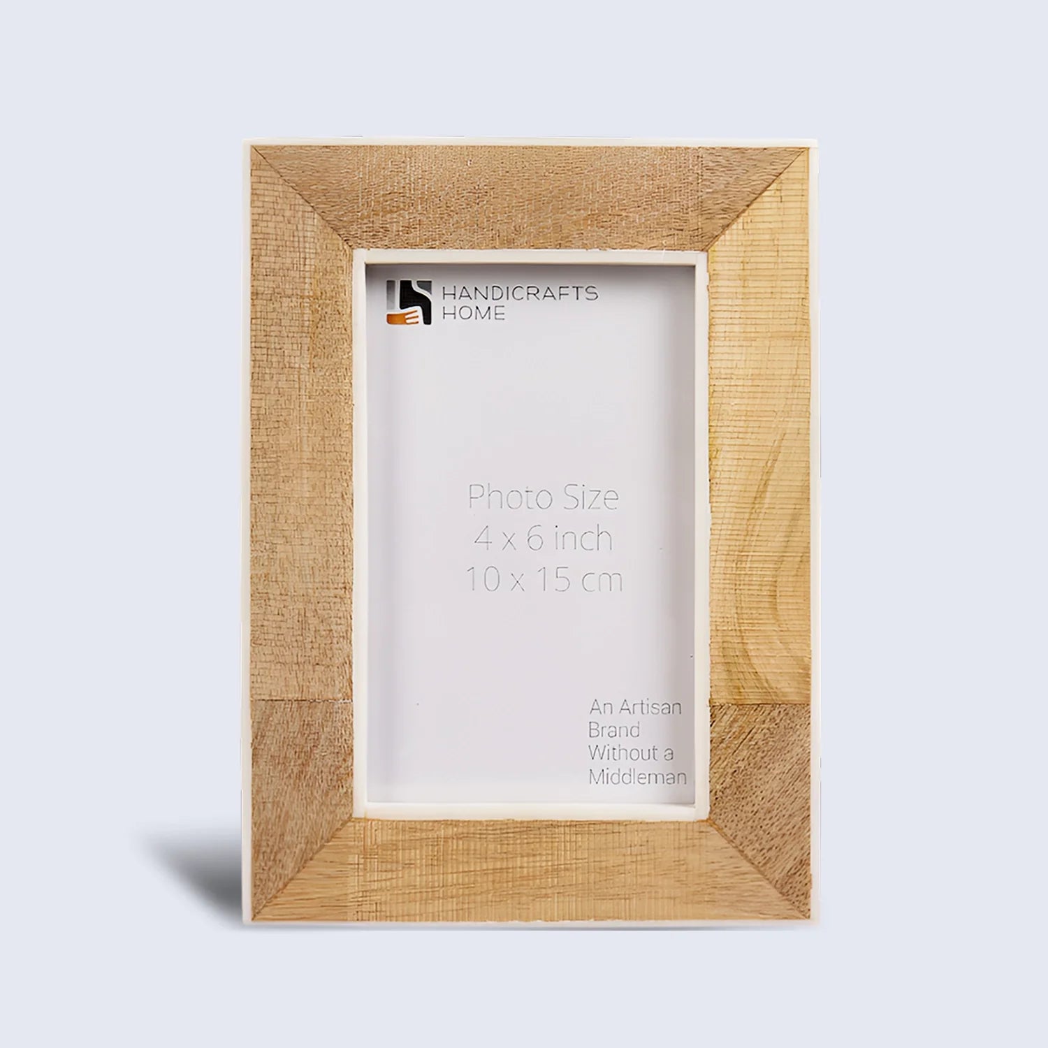 Wood & Bone inlay Natural Wooden Picture Frame