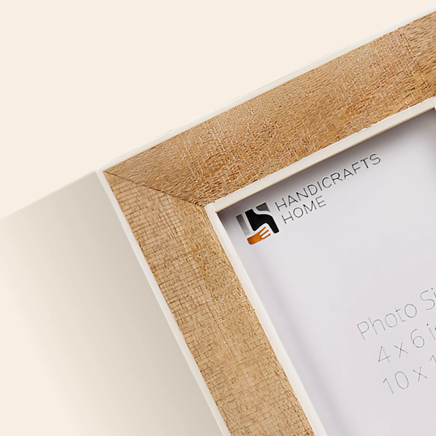 Wood & Bone inlay Natural Wooden Picture Frame