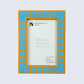 Turquoise Square Resin Inlay Picture Frame 4x6 & 5x7