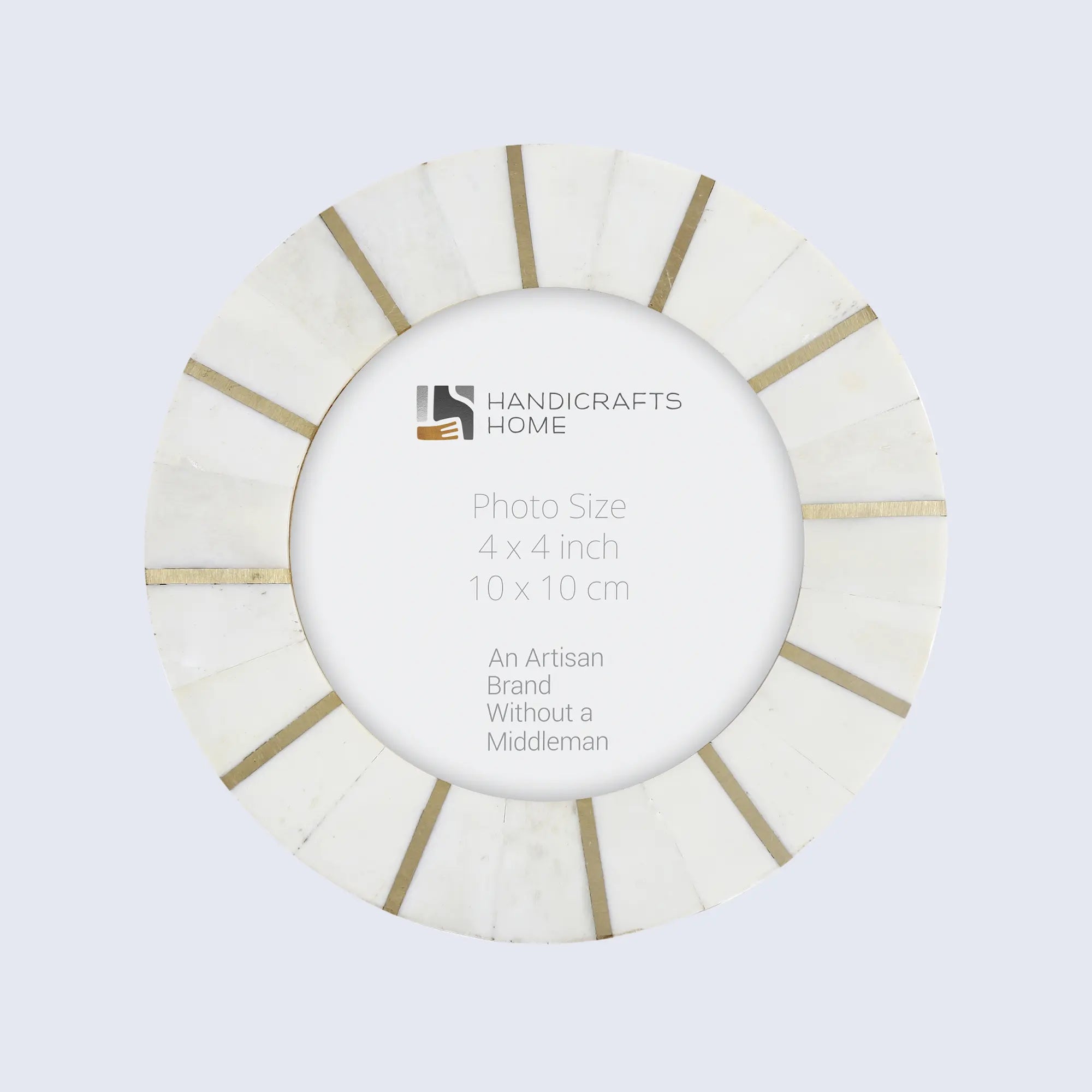 Round Baby Picture Frames Palace Soul Bone Inlay Collection