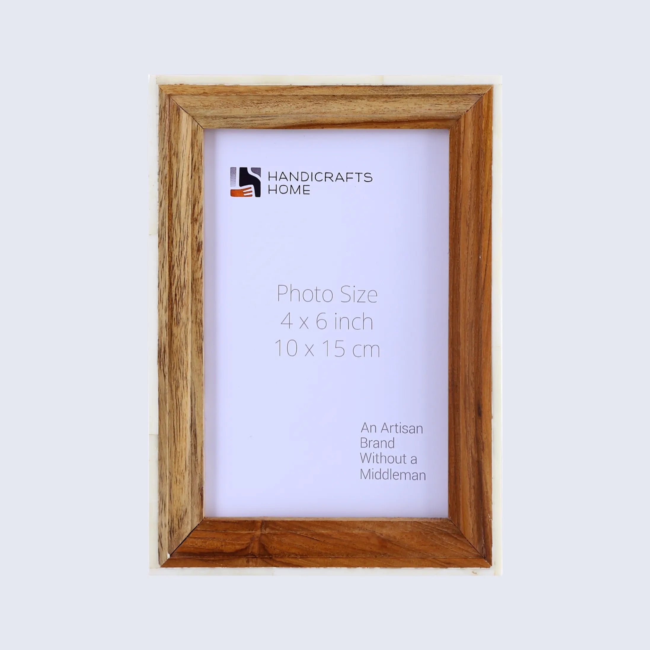 Picture Frames Fairground Exhibit Pattern Bone Inlay Collection in 2 Sizes