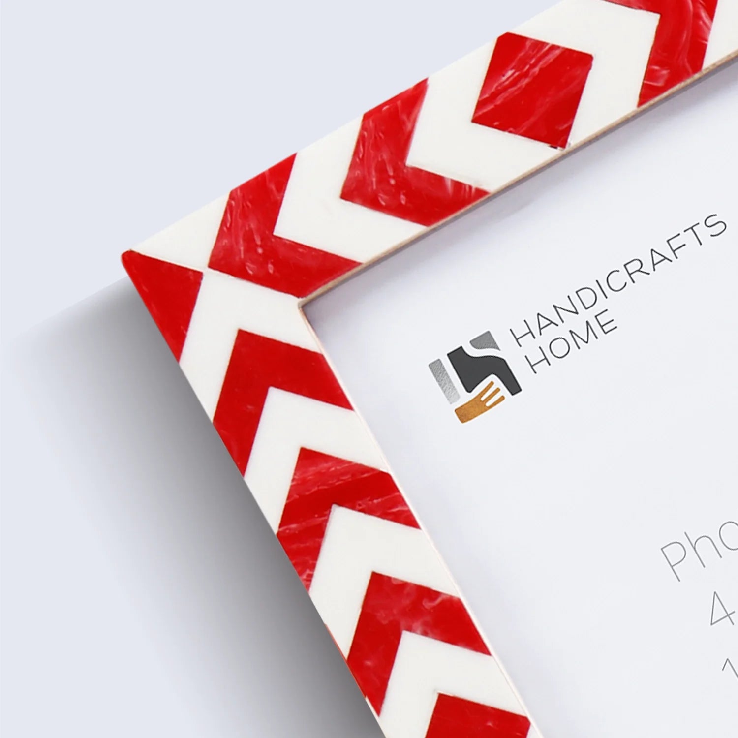 Picture Frames Lisbon Piri Pattern Resin Inlay Collection in 3 Sizes, Pack of 2