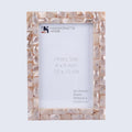 Picture Frames Mother of Pearl Collection in 3 Sizes, Pink