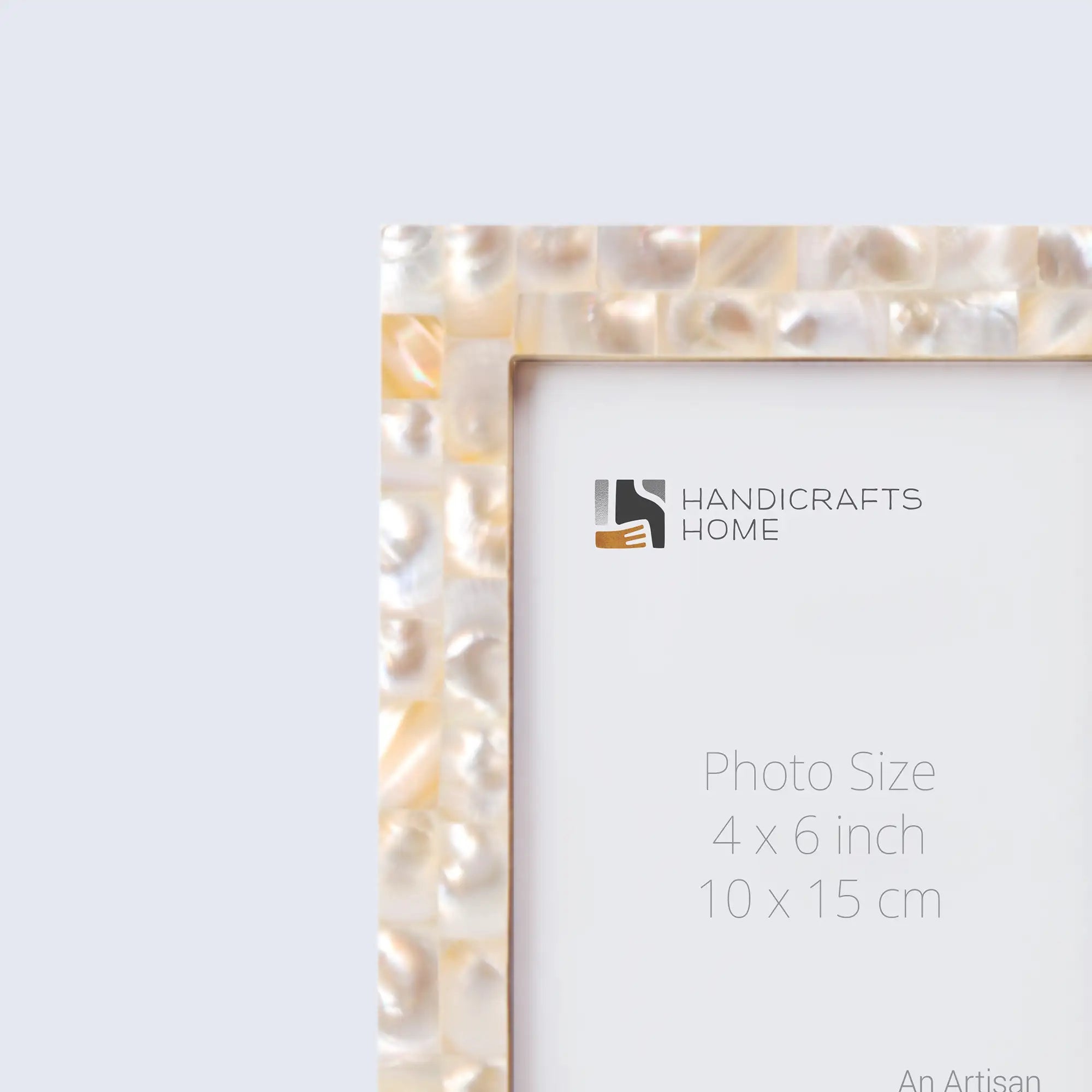 Mother of Pearl Poster Picture Frame White in 2 Sizes