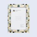 Picture Frames Pearlescent Prism Pattern Mother of Pearl Collection in 3 Sizes