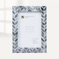 Picture Frames Artic Smoke Pattern Bone & Resin Inlay Collection in 3 Sizes