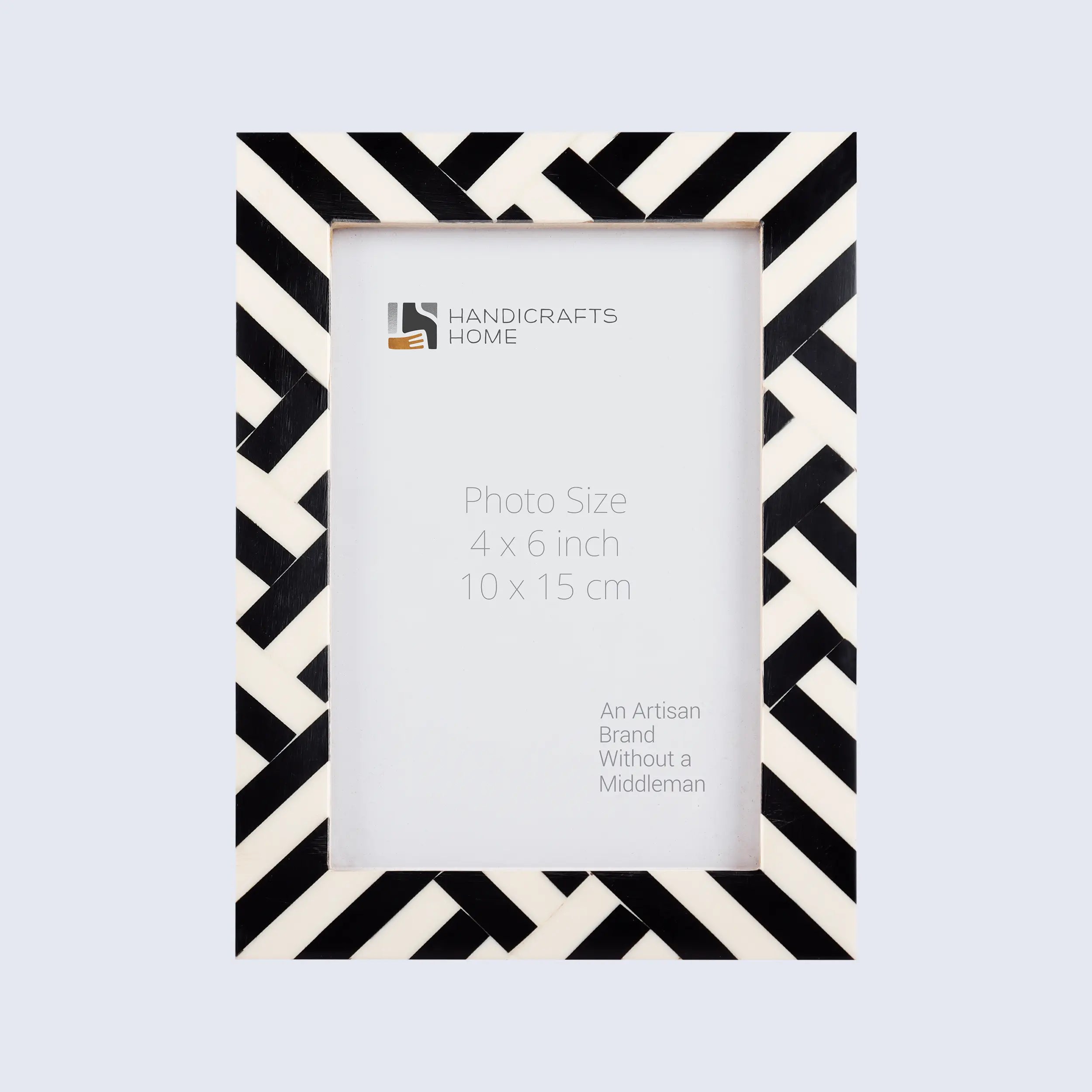 Picture Frames Avant Coco Pattern Resin Inlay Collection in 3 Sizes