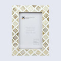 Picture Frames Moor Earth Mother of Pearl & Resin Collection in 3 Sizes