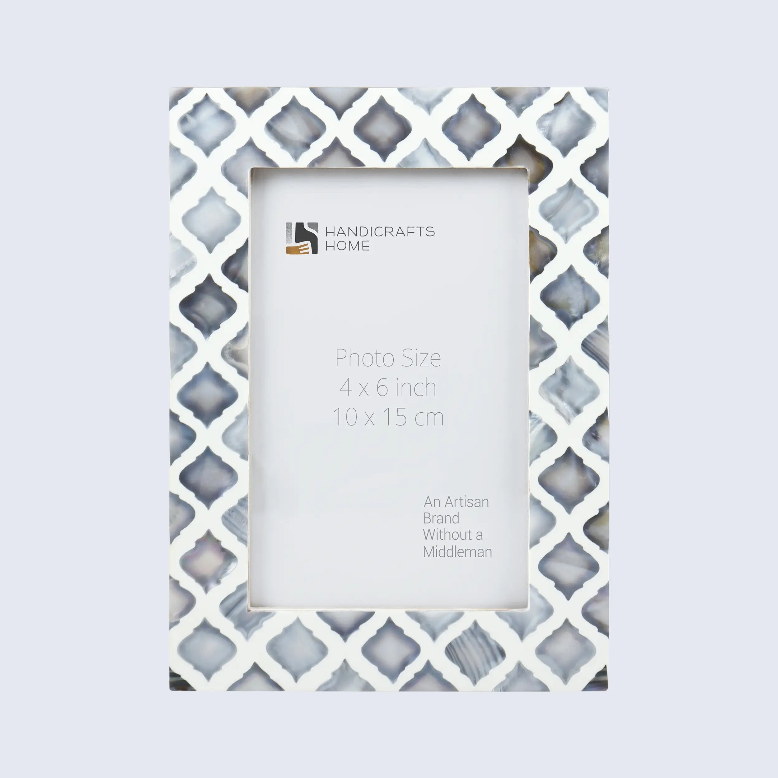 Picture Frames Moor Sky Pattern Mother of Pearl & Resin Collection in 3 Sizes