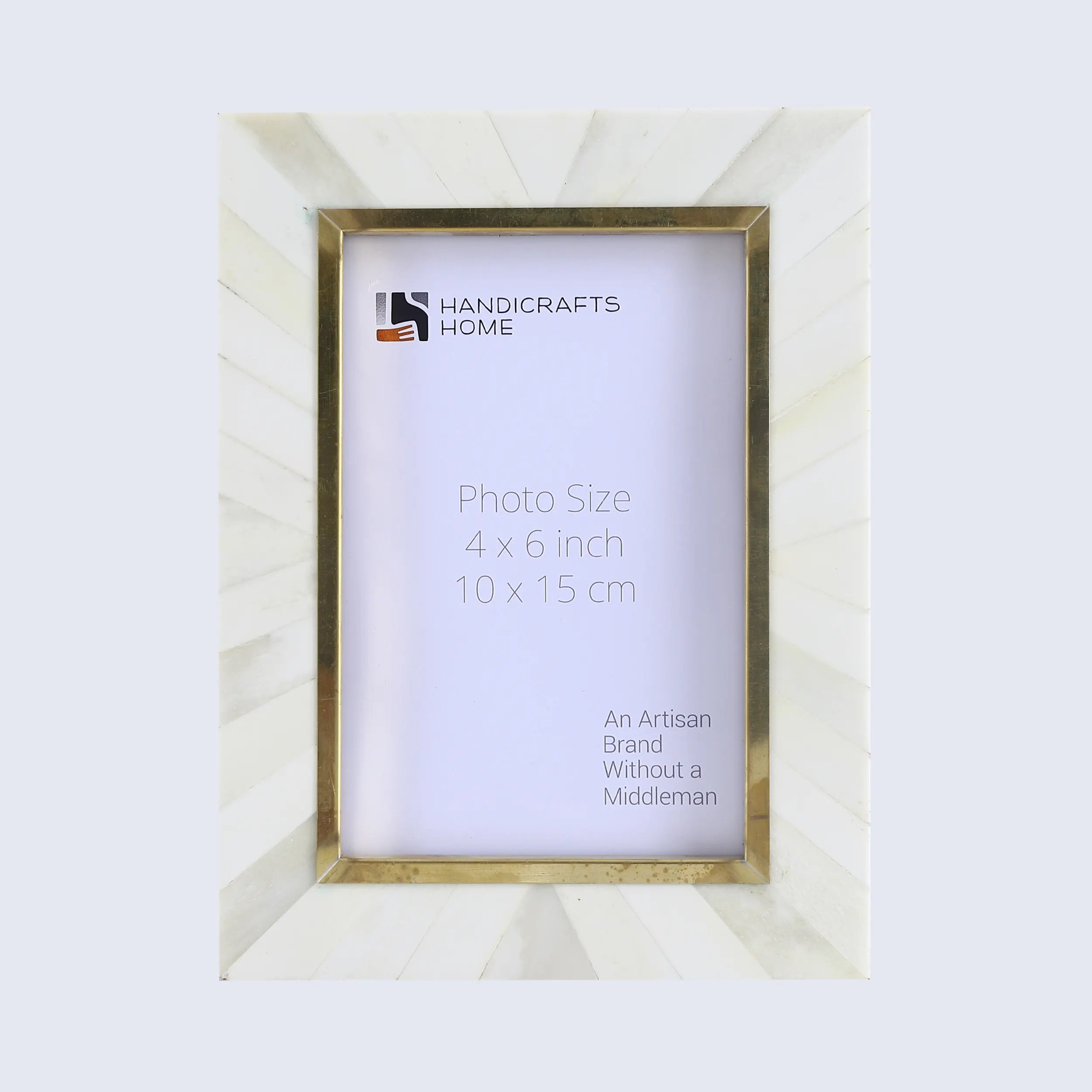 Picture Frames West Coast Monica Pattern Bone Inlay Collection in 2 Sizes