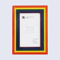 Picture Frames Spectrum Pride Pattern Resin Inlay Collection in 3 Sizes