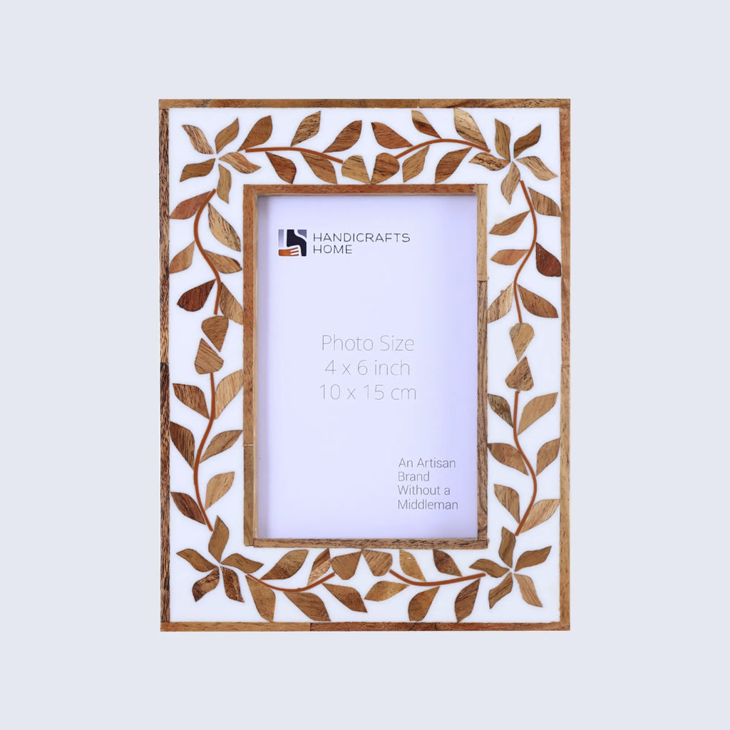 Picture Frames Alhambra Cama Pattern Resin Inlay Collection in 2 Sizes