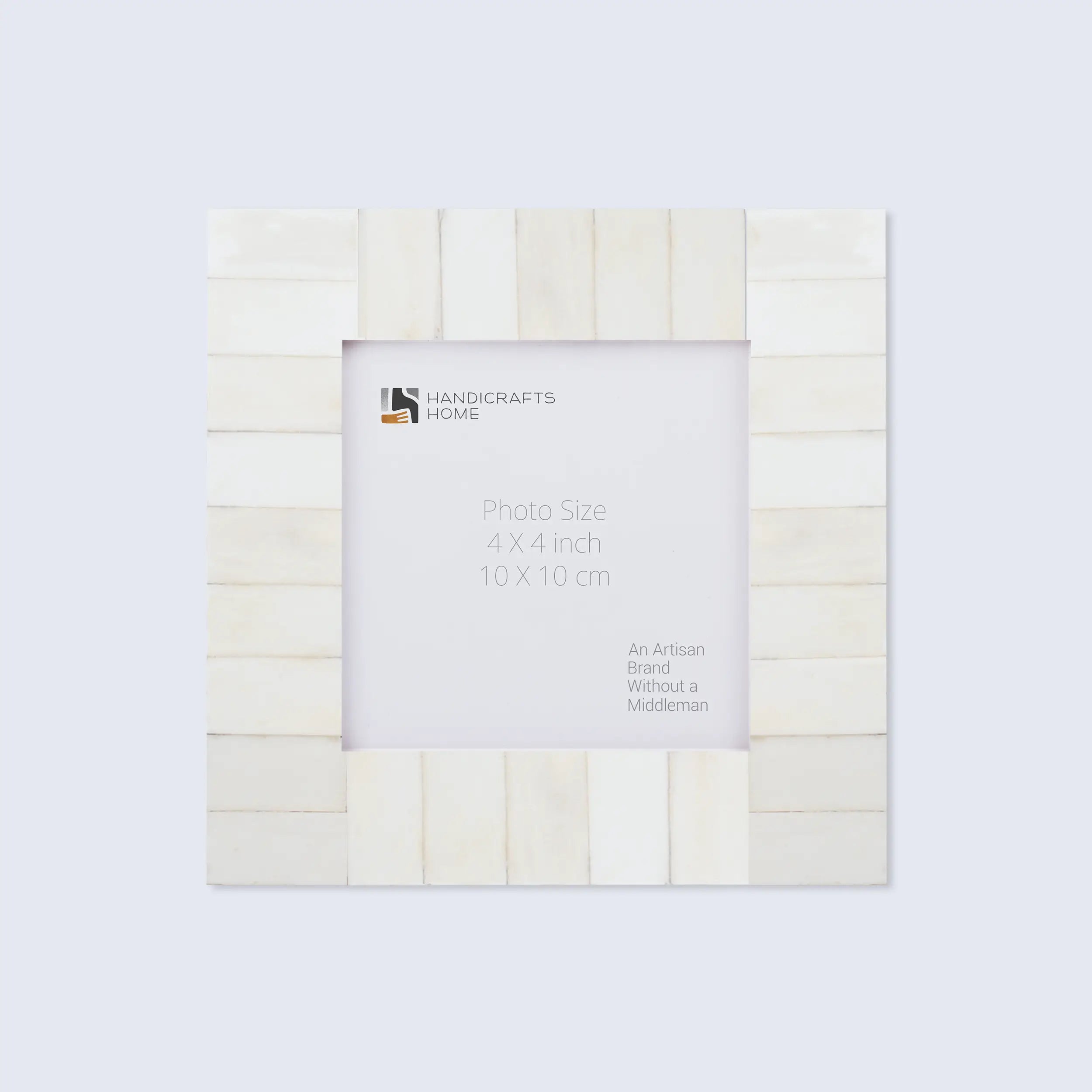 Picture Frames Classic Pattern Bone Inlay Collection in 27 Sizes, White