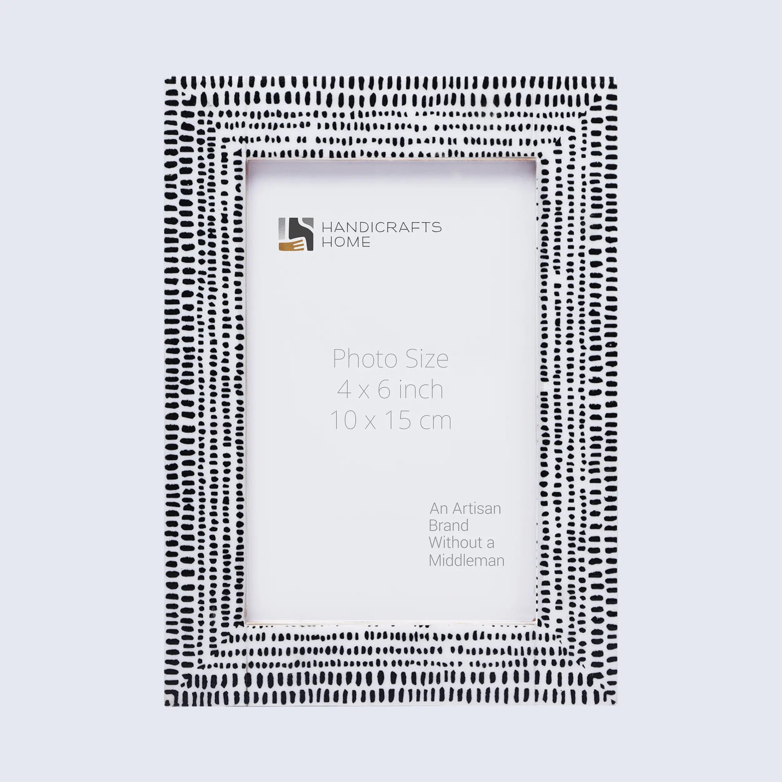 Picture Frames Rhythm Particles Pattern Resin Inlay Collection in 3 Sizes