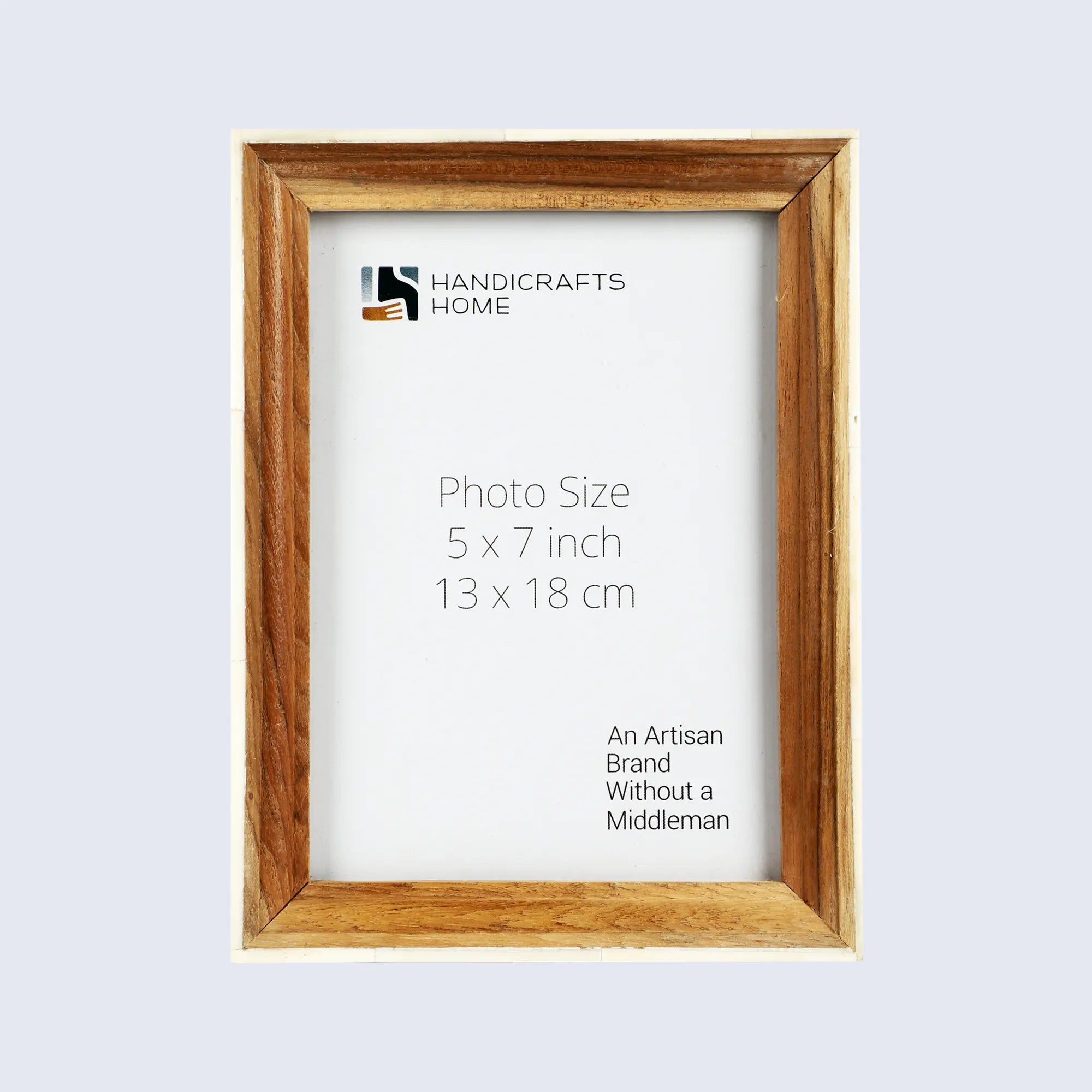 Picture Frames Fairground Exhibit Pattern Bone Inlay Collection in 2 Sizes
