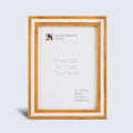 Picture Frames Avant Amber Pattern Resin Inlay Collection in 3 Sizes