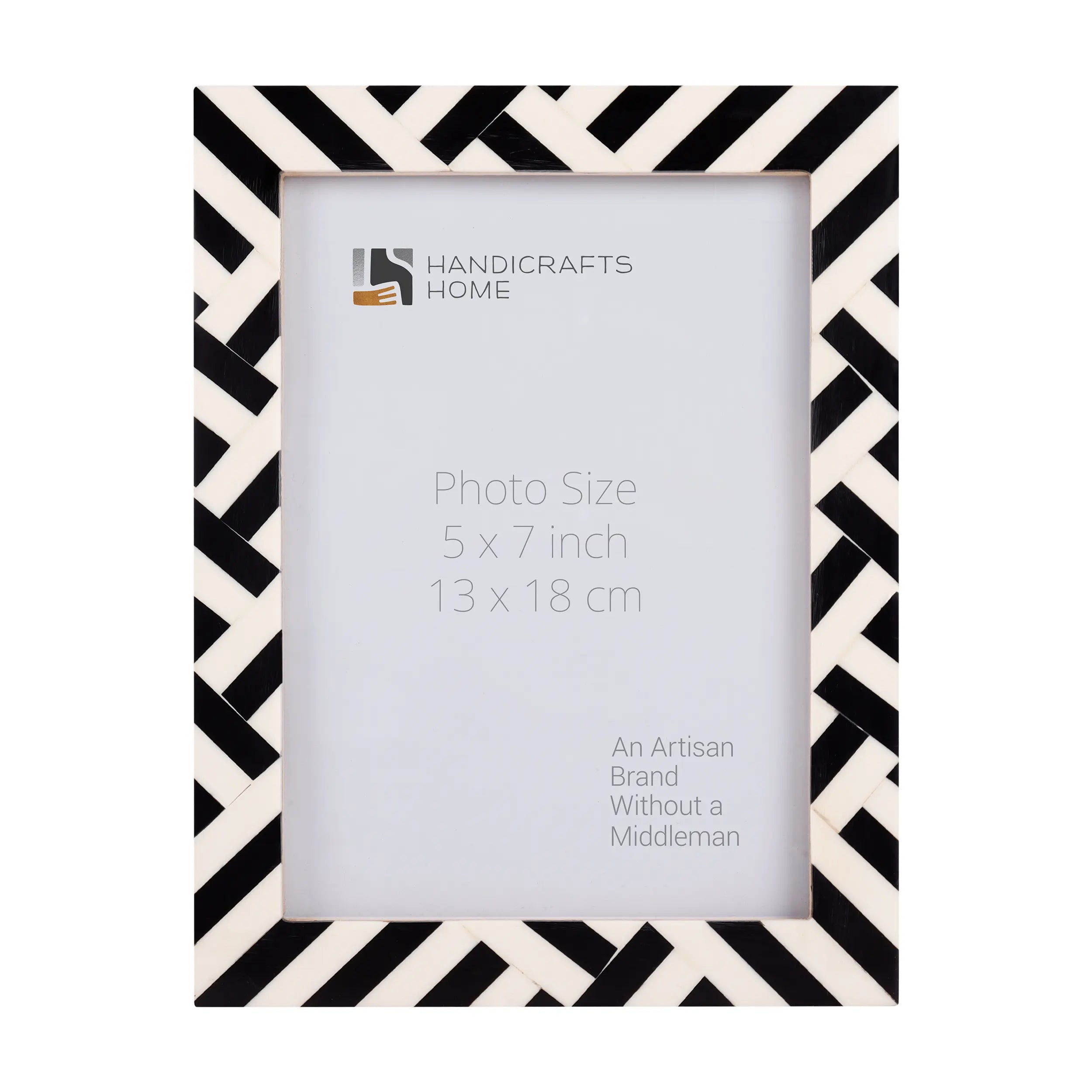 Picture Frames Avant Coco Pattern Resin Inlay Collection in 3 Sizes