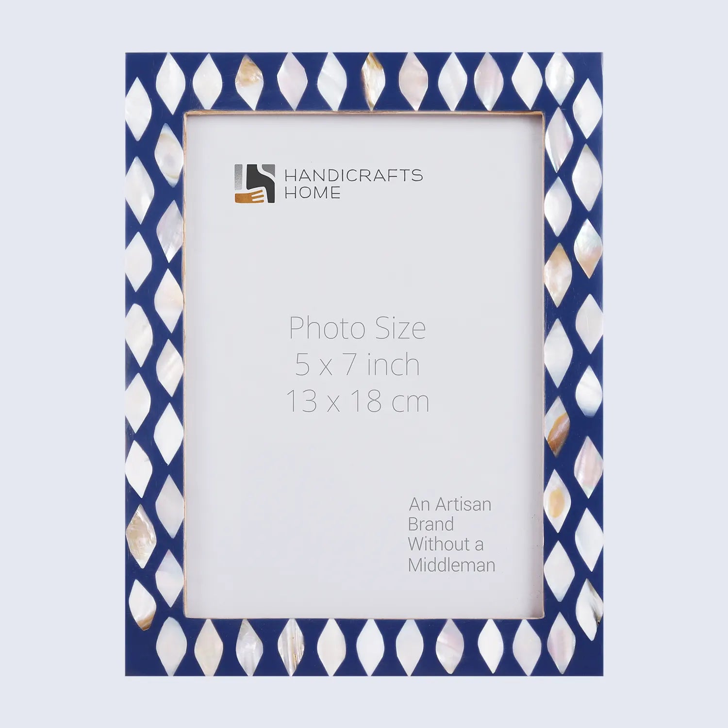 Picture Frames Avant Drops Pattern Mother of Pearl & Resin Collection in 3 Sizes