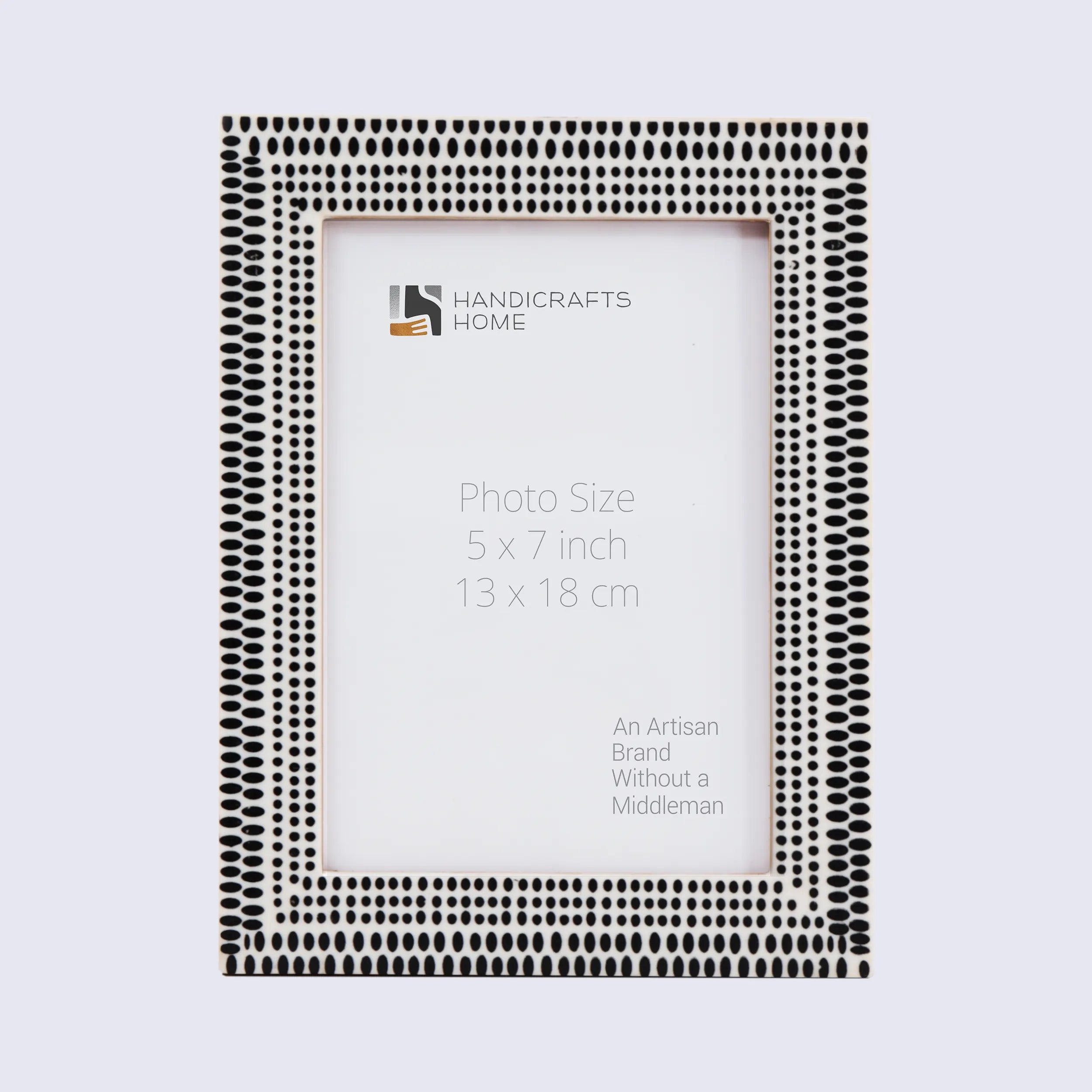 Picture Frames Rhythm Particles Pattern Resin Inlay Collection in 3 Sizes