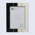 Handmade West Coast Ventura Collection inspired Resin Inlay Picture Frames Black & White