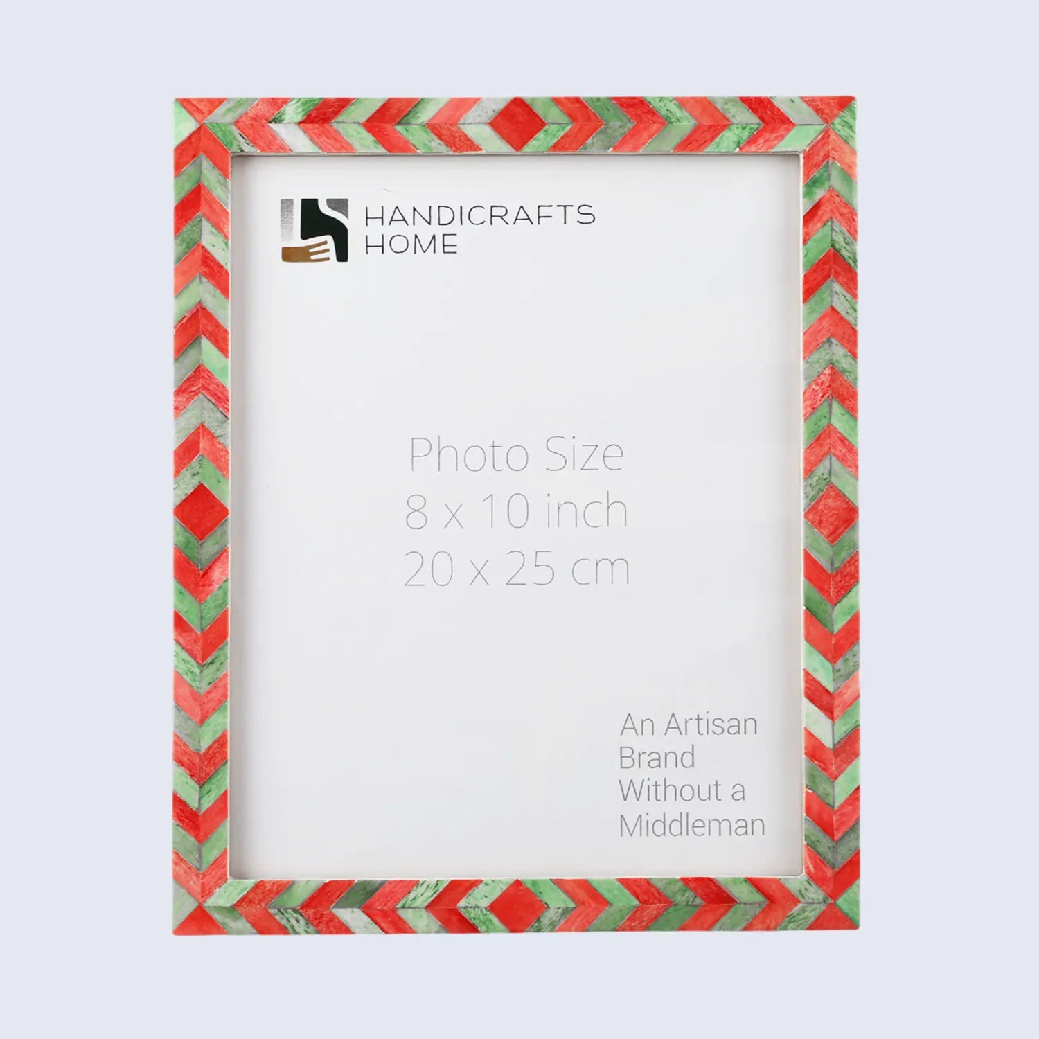 Picture Frames Mosaic Chevron Pattern Bone Inlay Collection