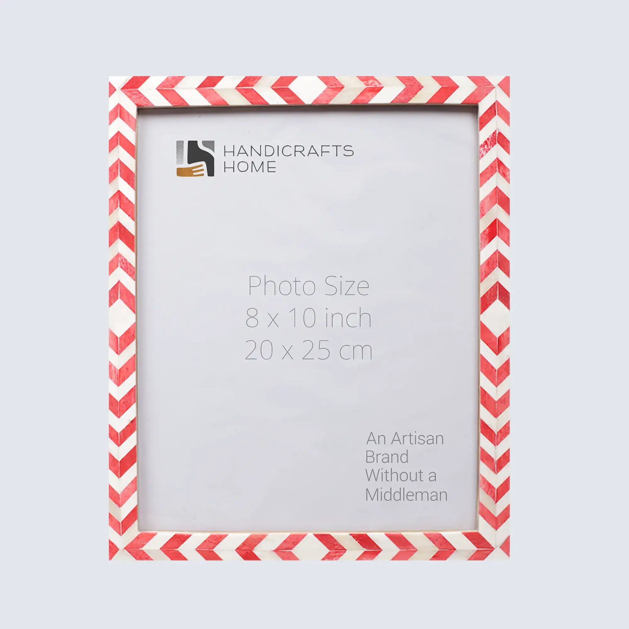 Picture Frames Mosaic Chevron Pattern Bone Inlay Collection