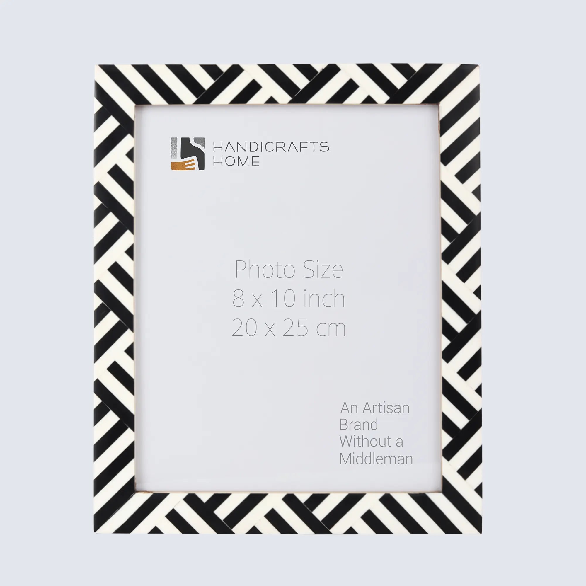 Picture Frames Avant Coco Pattern Resin Inlay Collection in 3 Sizes