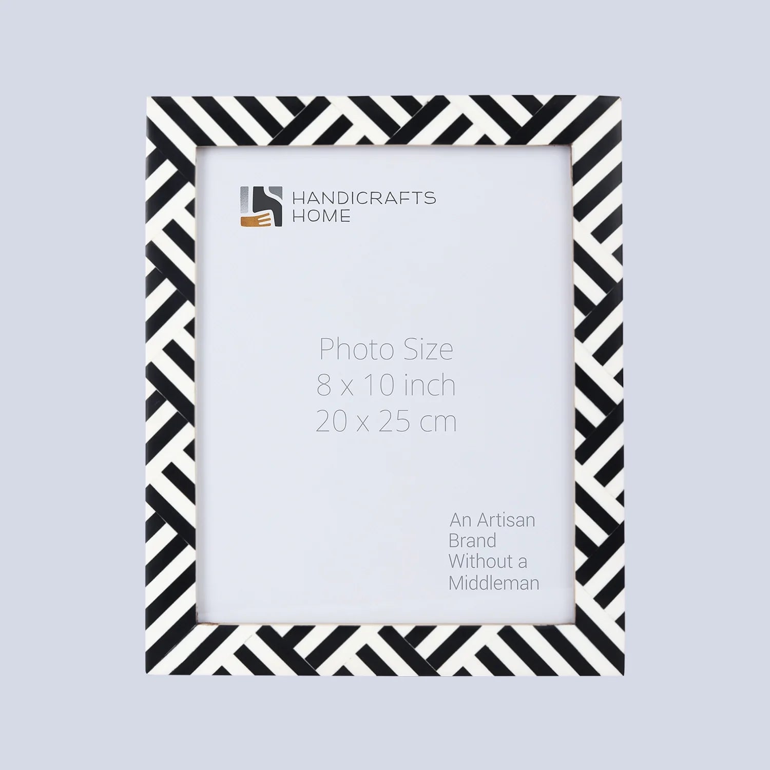 Picture Frames Avant Coco Pattern Resin Inlay Collection in 3 Sizes