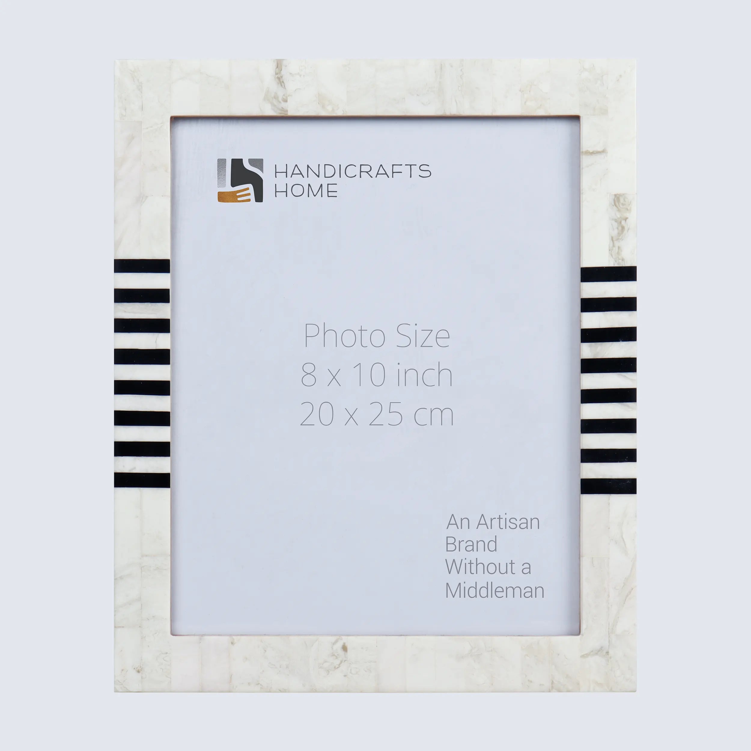 Picture Frames Contour Lado Pattern Resin Inlay Collection in 3 Sizes