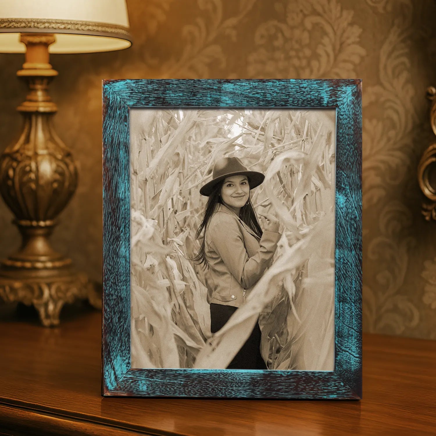 Picture Frame Driftwood Skye Wooden Collection Vintage Home Decor