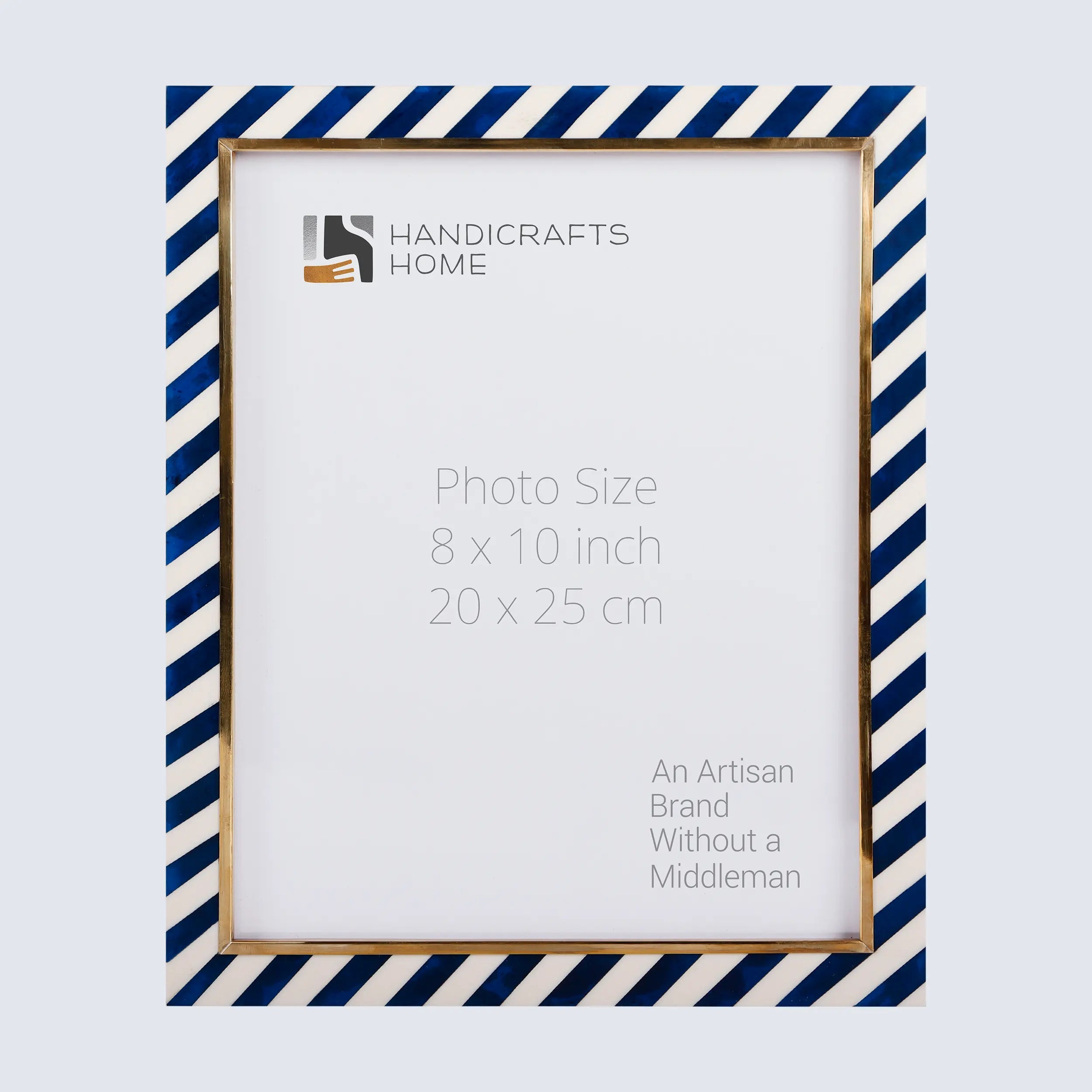 Picture Frames Halo Gondola Pattern Resin Inlay Collection in 3 Sizes