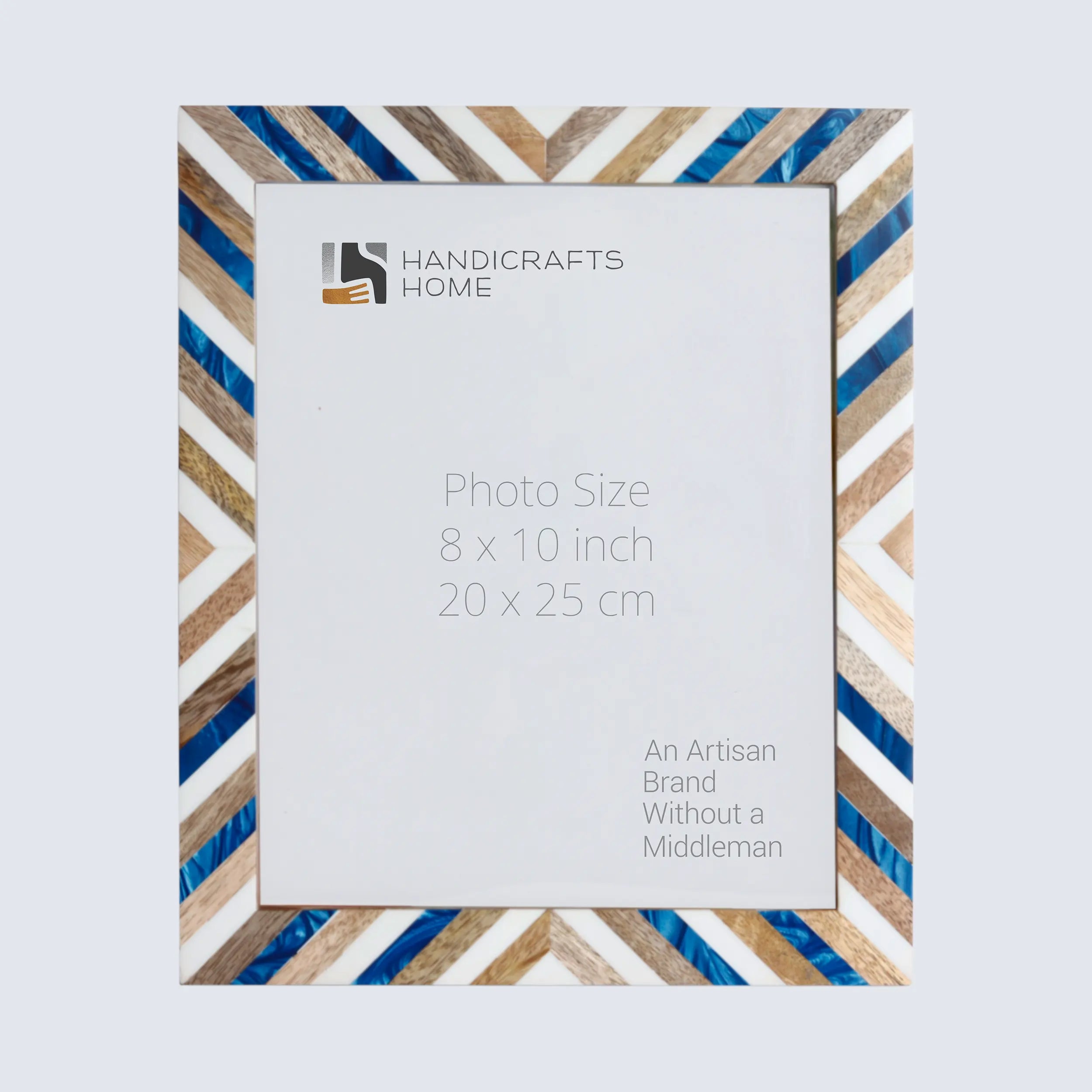 Picture Frames Hypno Dream Collection Wooden & Resin Inlay Frame in 3 Sizes