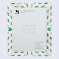 Hypno Nature Bone Inlay Green & White Picture Frame- 4x6, 5x7 and 8x10