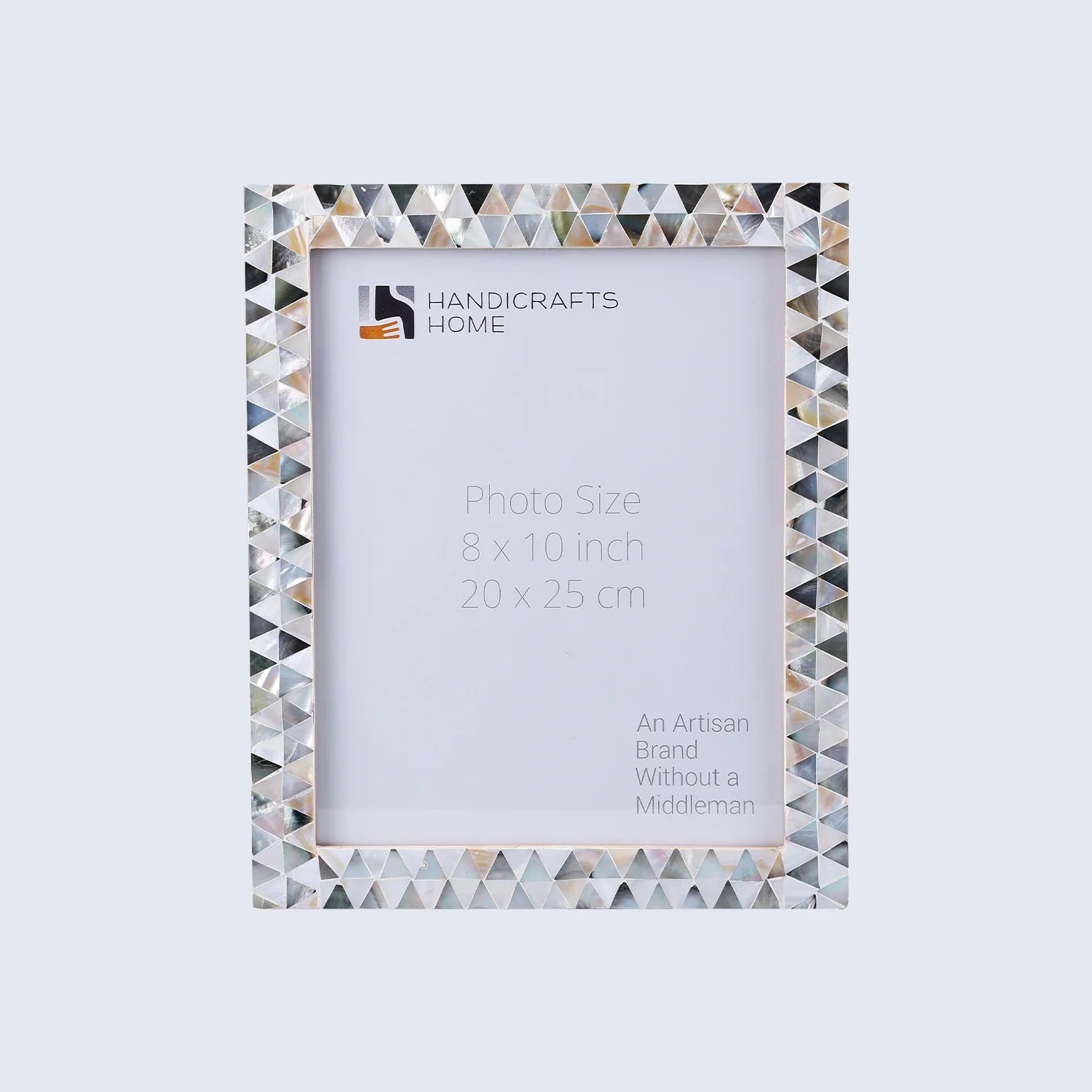 Picture Frames Pearlescent Abyss Pattern Mother of Pearl Collection in 3 Sizes