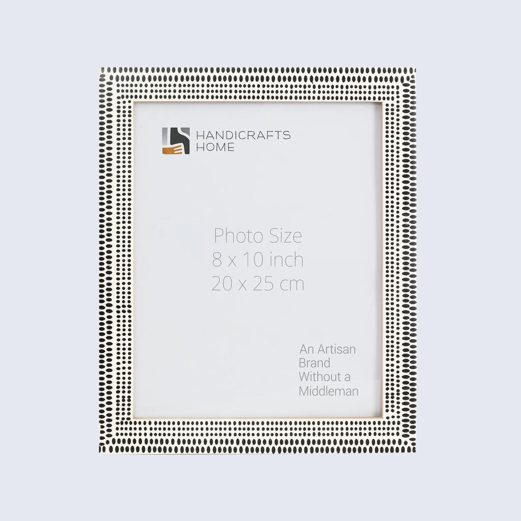 Picture Frames Rhythm Particles Pattern Resin Inlay Collection in 3 Sizes