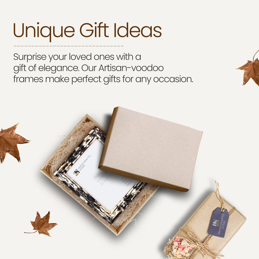 Picture Frames Artisan Voodoo Pattern Horn Collection