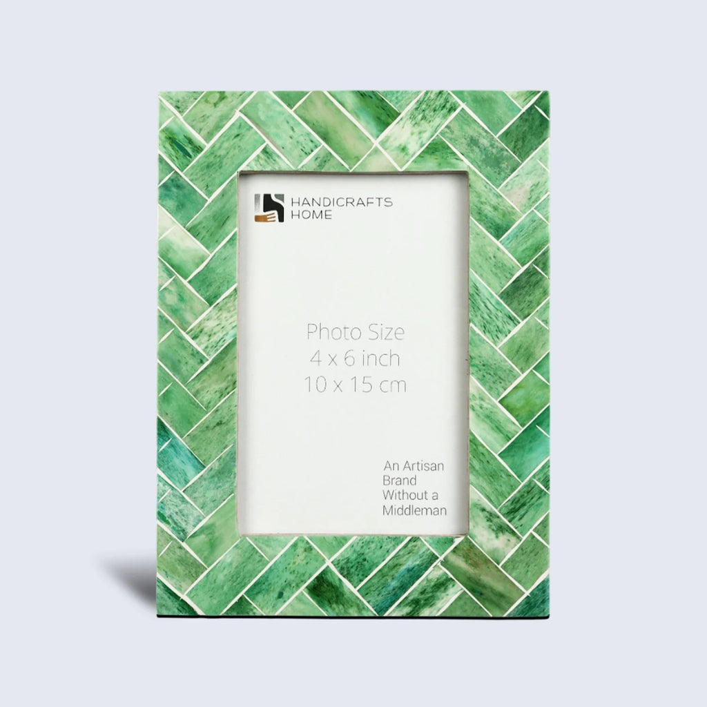 Picture Frames Nature Inspired Bone Inlay Collection in 4x6