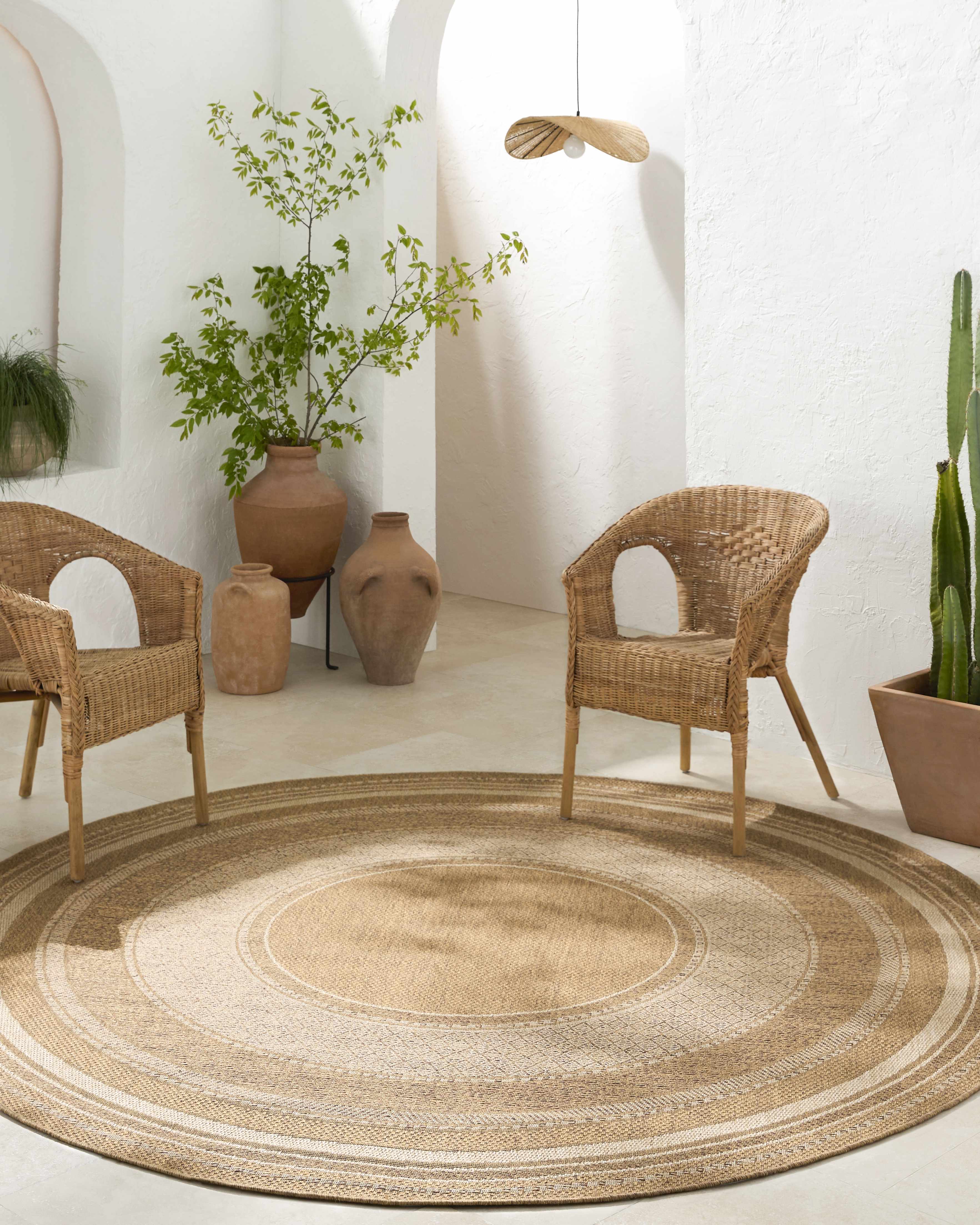 Chael Flatweave Faux Jute Rug