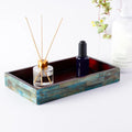 Vanity Tray Verdigris Pattern Bone Inlay Collection in 10x6