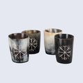 Horn Whiskey Shot Glasses Pack (4,8 & 12) – Hold Up to 6.5oz, Wayfinder