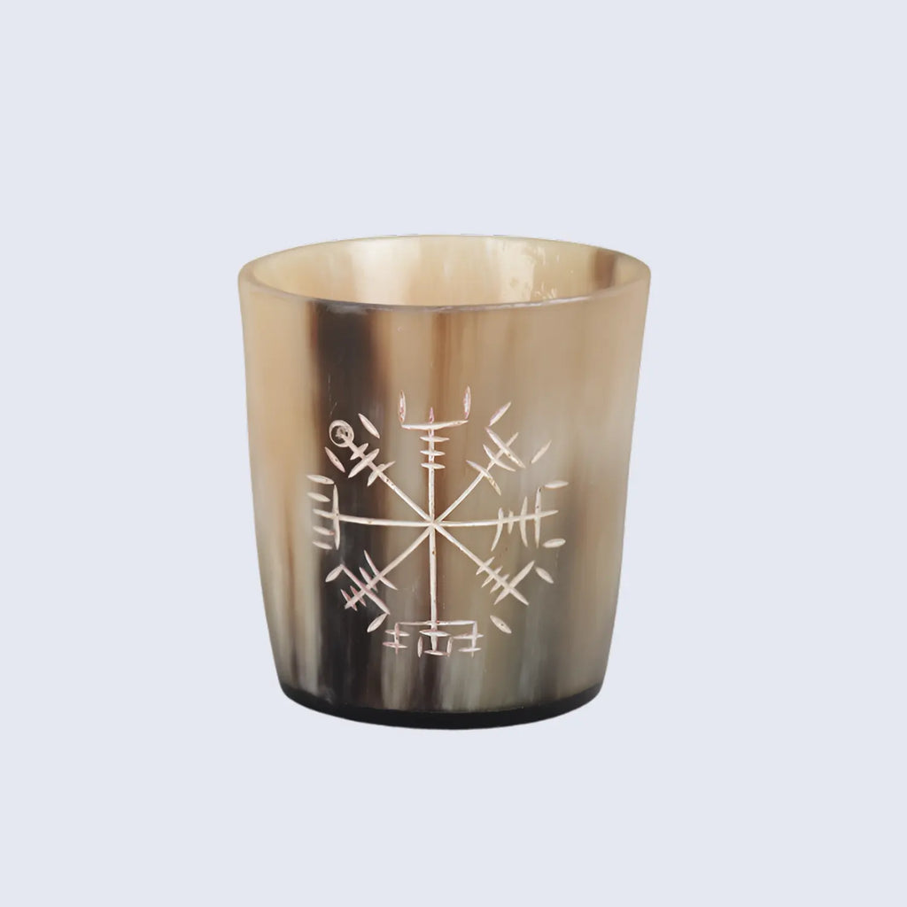 Horn Whiskey Shot Glasses Pack (4,8 & 12) – Hold Up to 6.5oz, Wayfinder