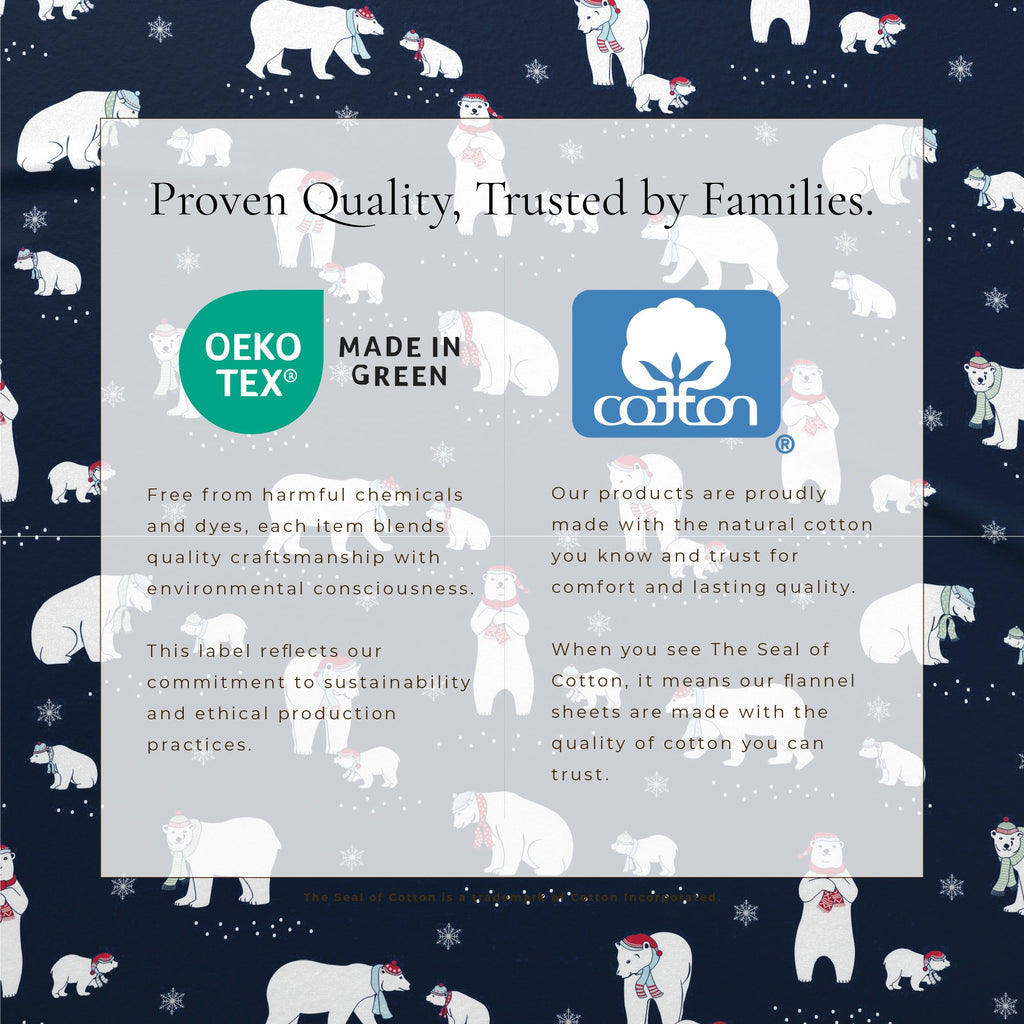 4-Piece Turkish Cotton Flannel Sheet - Whittaker Collection